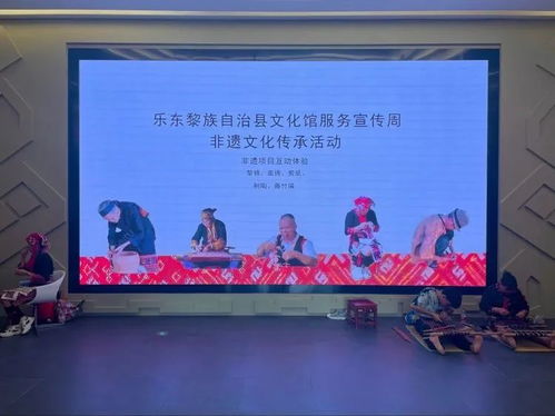 樂(lè)東文化館非遺展演及體驗(yàn)活動(dòng)精彩紛呈，藝術(shù)交流煥發(fā)文化新生機(jī)